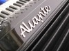 New Aliante 4 voice white pearloid key black piano accordion normally £1199